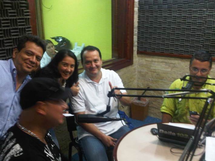 Cornetea Boombox en el programa de Elio Gutierrez