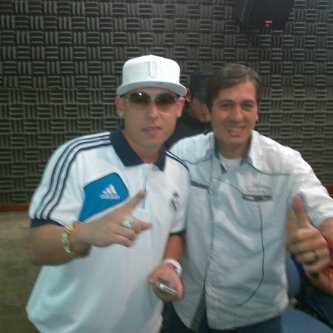 Joaquin (Baila 102.7 FM) con Cusculluela