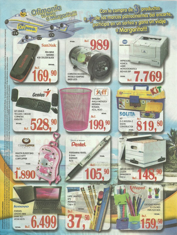 Ofimania te lleva a Margarita